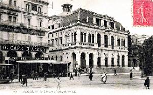 2535- Alger - Theatre Municipal - 1907
